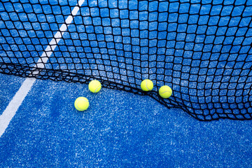 àddle tennis balls on artificial grass The Concept of fitness © VicVaz