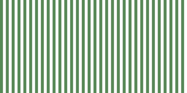 Clean vertical green and white stripes pattern. Minimalist parallel pinstripe background for nautical, sport, or geometric designs.