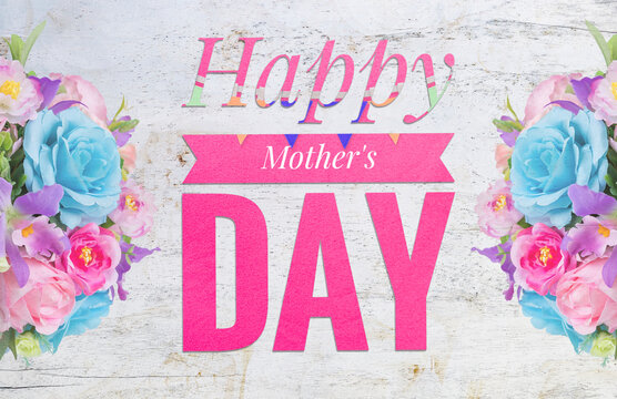 Happy Mother's day card background idea, greeting card background