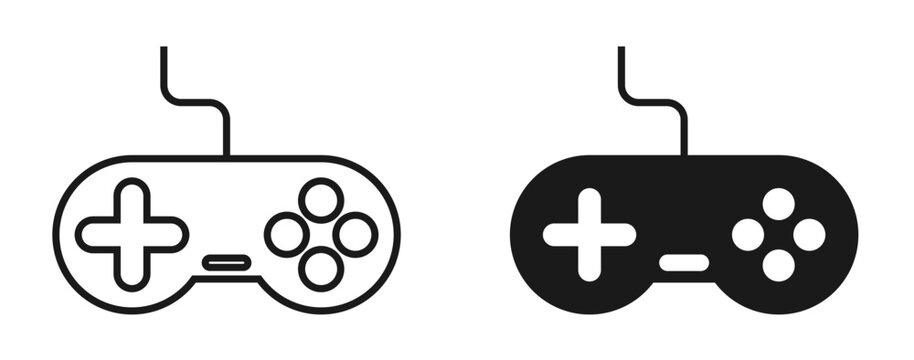 video game controller joystick icon