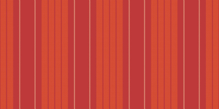 Cenu vector background fabric, best pattern stripe texture. Bie seamless textile vertical lines in red and orange colors.