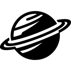 Saturn Icon Vector © Semesta