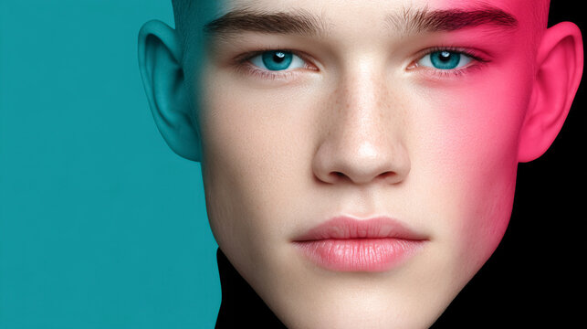 Exploring gender fluidity and self expression through makeup and fashion