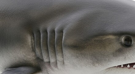 Fototapeta premium head of a shark