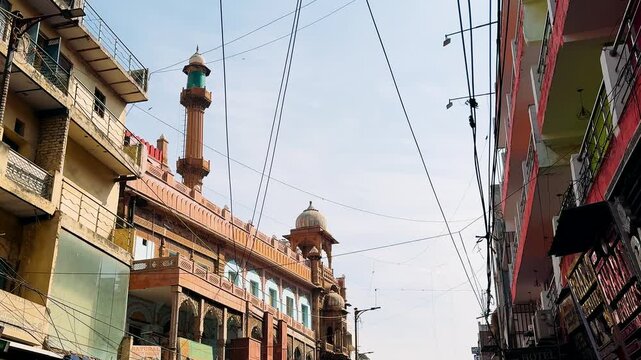 Maine Bazaar Delhi during the day 