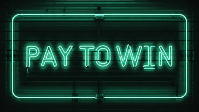Neon of pay to win.