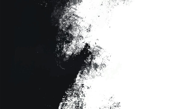 Dynamic ink splash overlay with rough paint textures and transparent space for creative photo manipulation and artistic graphic design projects featuring distressed brush strokes and grunge effects.