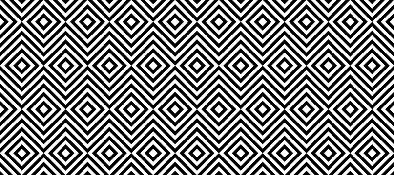 Vector seamless pattern set with decorative lines, curves, and grid textures.
