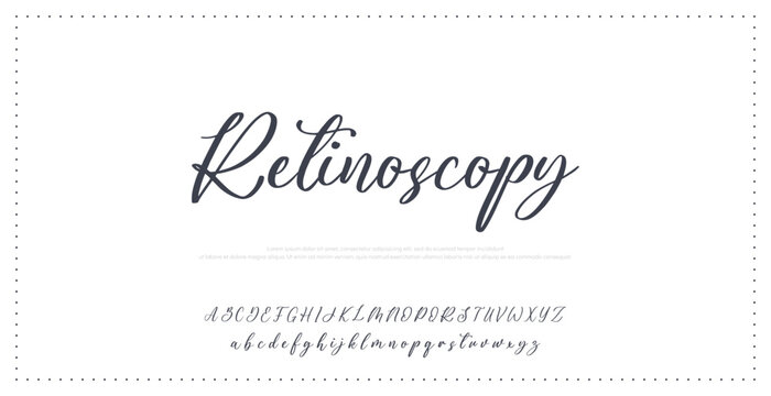 script charming minimal modern retinoscopy sophisticated black clean stylish classic white graphic brush beautiful smooth font elegant handwritten fluid invitation template resource typography design