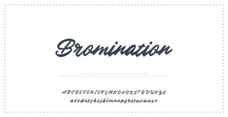 calligraphy character template uppercase typography header casual design brush modern branding ink stylish cursive beautiful elegant invitation smooth alphabet pen wedding headline trendy retro © ch