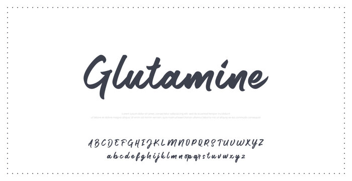 modern natural element illustration headline design template card typography handwriting identity font unique branding letter poster handwritten simple text vintage retro script gray isolated clean