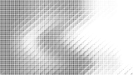 Abstract graphic with halftone-like refraction effect through textured ribbed glass pattern. ©  MVectors
