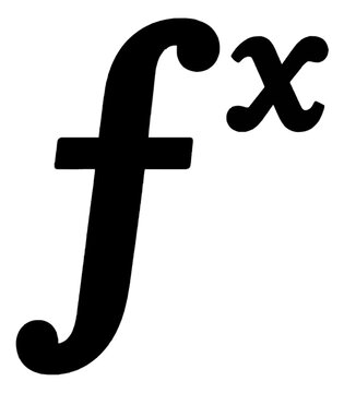 Abstract Stylized Letter F Symbol Vector Icon Design