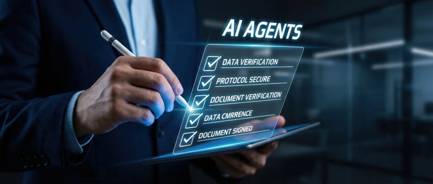 Ai agents streamlining document verification process in modern business environments for enhanced data security and efficiency