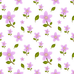 Fototapeta premium flower background hand drawn coloring
