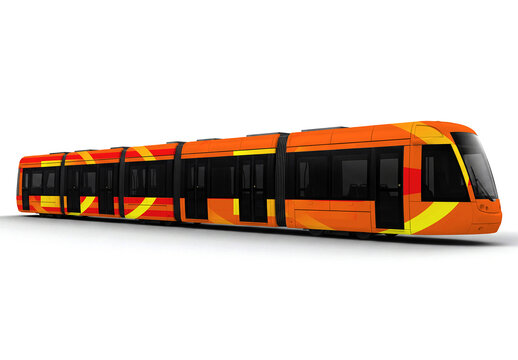Train Mockup Template