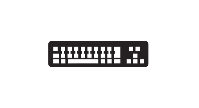 Computer keyboard closeup view.