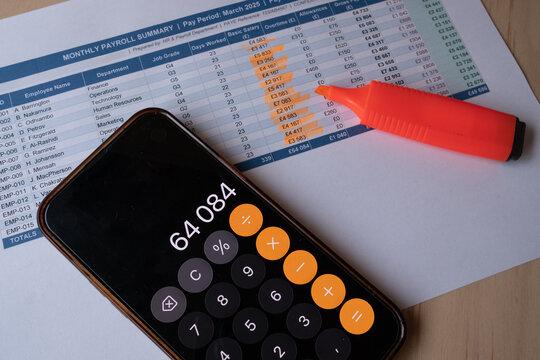 Monthly Payroll Summary Document