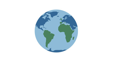 Obraz premium Globe Earth Planet World Map.