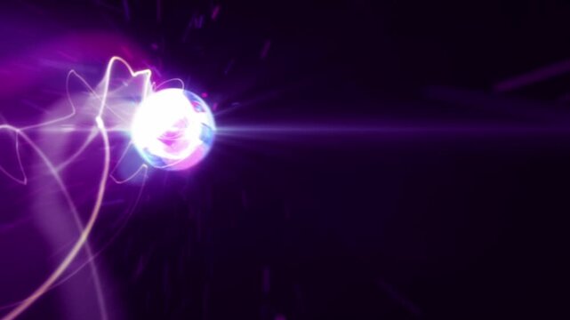abstract light background motion graphics clip template with colorful lights animation. HD resolution with hyper realistic 4K black Background.