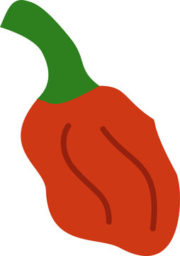 ghost pepper icon chili