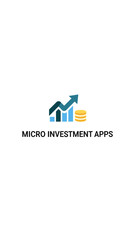 Fototapeta premium Micro Investment Apps Logo Design.