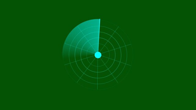 Digital searching system animation. Rader searching security concept animation icon. signal waves, searching icon,4k video