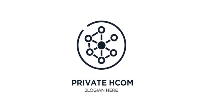 Private Company Logo Design Template.