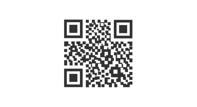 QR code on white background.