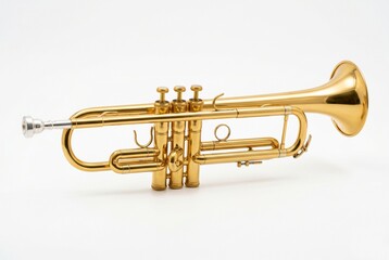 Obraz premium Brass trumpet