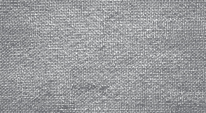 Dark gray woven fabric texture with white thread pattern