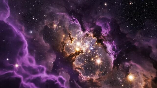 Vibrant Nebula Births New Stars in Cosmic Display