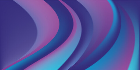 Obraz premium gradient mesh blue dop and light abstract background