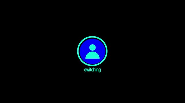 Smooth animated ON/OFF toggle button with modern UI design. Clean minimal switch transition with glowing effect and soft shadows. Perfect for app interfaces, web design,