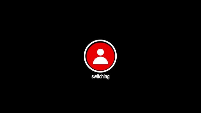 Smooth animated ON/OFF toggle button with modern UI design. Clean minimal switch transition with glowing effect and soft shadows. Perfect for app interfaces, web design,