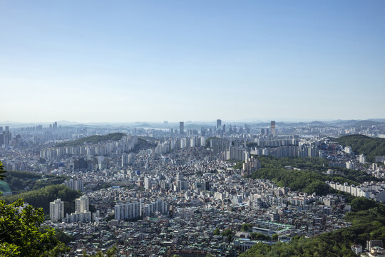 빌라,아파트,시내,관악산,관악구,서울