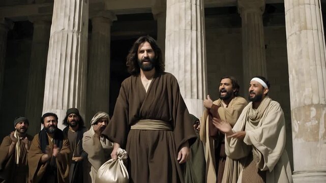 Judas Iscariot, Looking for a Good Opportunity to Hand Jesus Over
