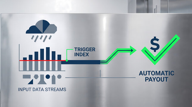 Parametric insurance automatic payout system data-driven solutions for weather events digital environment innovative viewpoint