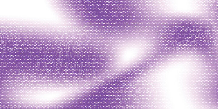 Festive purple party background with exploding star halftone effect.