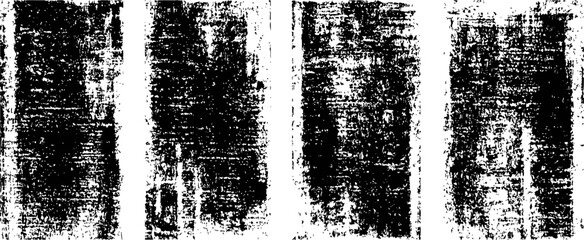 Obraz premium Abstract black and white grunge texture backgrounds distressed rough vertical patterns for design and artistic overlay effects