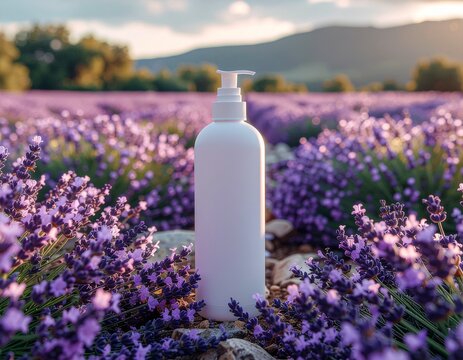 foto produk botol lavender 