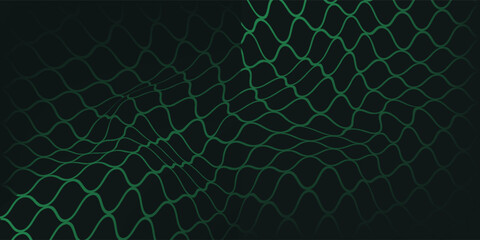 Mesh texture for fishing nets. Seamless pattern for sportswear or soccer goal, volleyball net, basketball hoop, hockey, athletics. Abstract net green background for sports. © Aldi mustofa