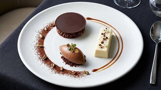 Showpiece Three-star Frozen Dessert Of Cherry And Kirsch Vacherin A Perfect Cylinder Of Meringue And