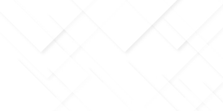Layers of textured white transparent material in triangle and squares. vector minimal space technology layout tech digital science web template banner texture design.