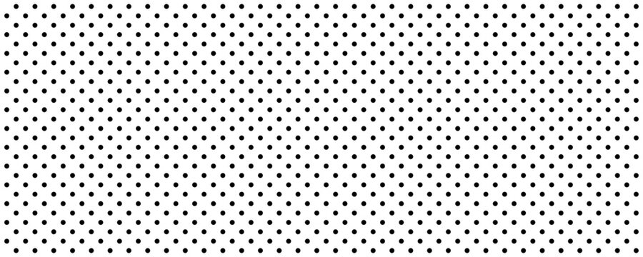 Dotted texture background. Dotted bullet pattern. seamless polka pattern. Simple black dot grid for notebook paper. Background with black dots
