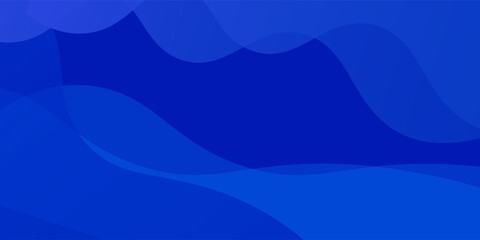 Obraz premium Abstract blue color background. Dynamic shapes composition. Eps10 vector