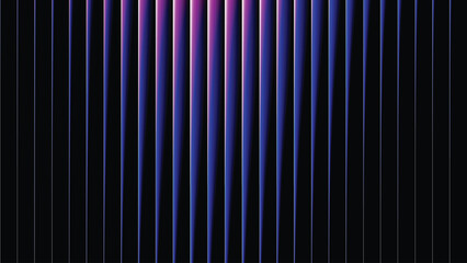 Obraz premium Abstract blue glass ripple background with vertical stripe blur, glowing cyan light transitions, dark gradient depth, futuristic distortion, smooth luminous flow, modern vector illustration