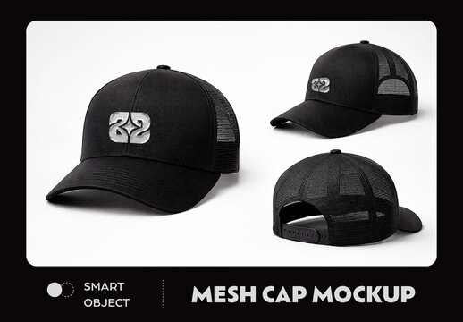 Mesh Cap Mockup