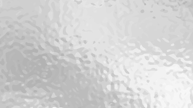 Silver foil texture background with glossy metallic gradient and shiny chrome effect creating luxurious reflective surface. Luxury realistic vector illustration.
