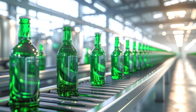 Clean Automated Bottling Facility